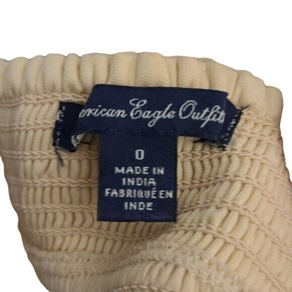 American Eagle Size 0 Boho Pink Beaded Summer Dress - Picture 5 of 6